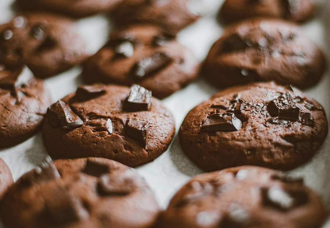 Triple Chocolate Cookies